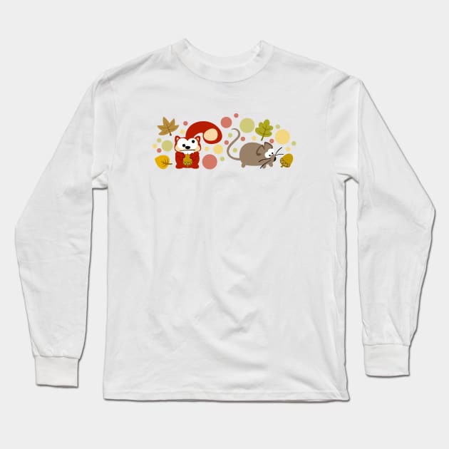 Autumn Is Comming Long Sleeve T-Shirt by soniapascual